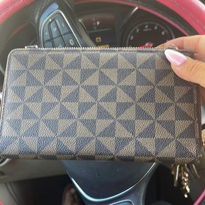 Wallet with strap
